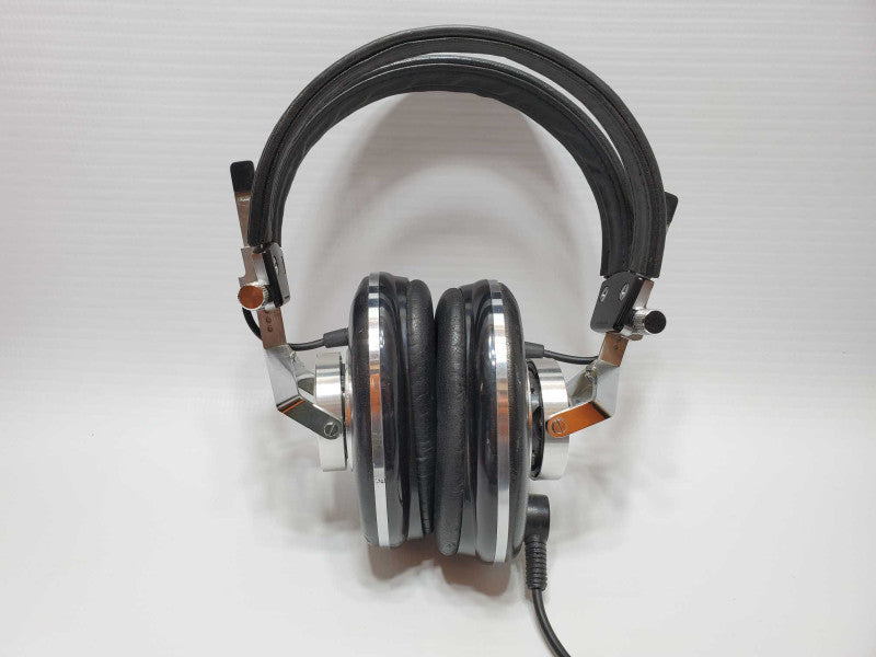 Vintage Pioneer Monitor 10 Stereo Headphones Coiled Cable (