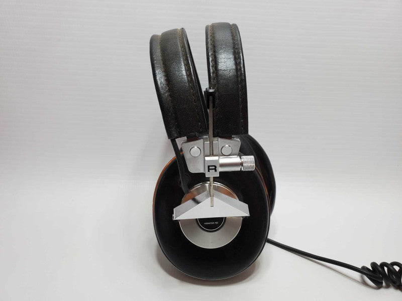 Vintage Pioneer Monitor 10 Stereo Headphones Coiled Cable (