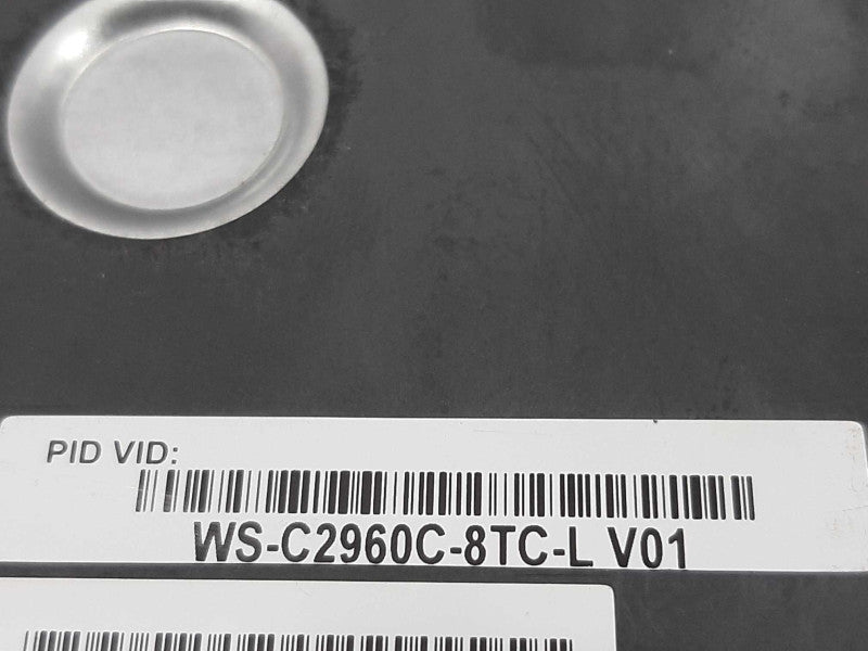 Cisco Catalyst 2960-L Series WS-C2960C-8TC-L 8-Port Ethernet Switch FCTY RESET ~