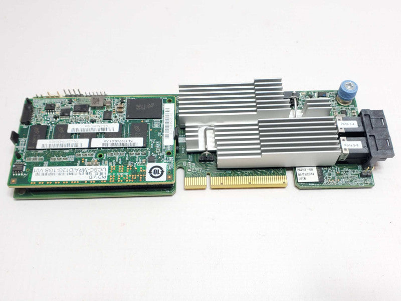 Cisco UCSC-MRAID12G 12Gb/s 1GB SAS RAID Controller UCSC-MRAID12G-1GB _