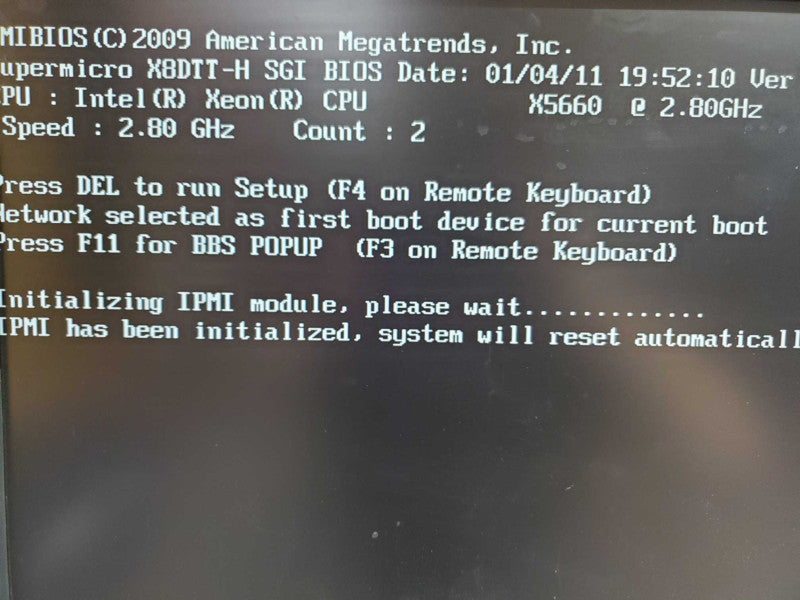 Supermicro X8DTT-H(F) Server 2U 4-Nodes 8x X5660 2.8GHz 16GB DDR3 No RAID |