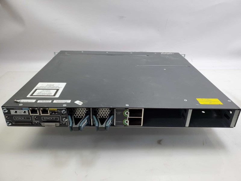 Cisco Catalyst WS-C3750X-48PF-S 48-Port Switch w/C3KX-NM-1G No Power Supply)