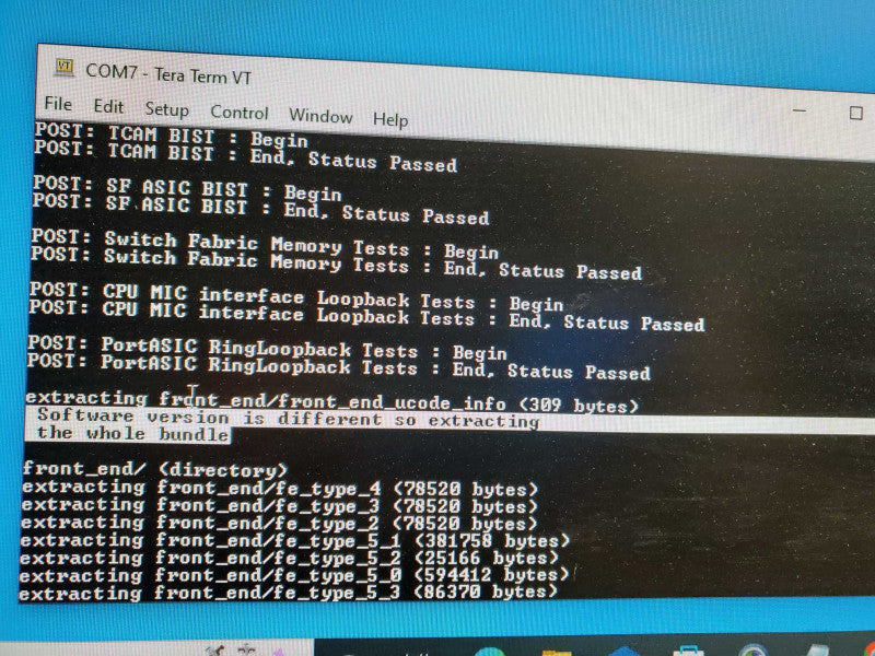 Cisco Catalyst WS-C3750X-48PF-S 48-Port Switch w/C3KX-NM-1G No Power Supply)