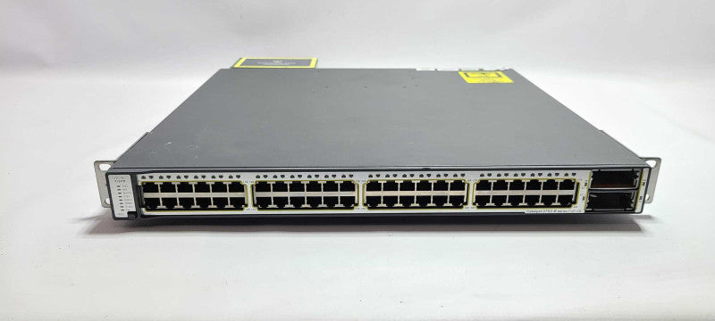Cisco Catalyst 3750-E WS-C3750E-48PD-SF 48 Port PoE Managed Switch 2x10GE Port $