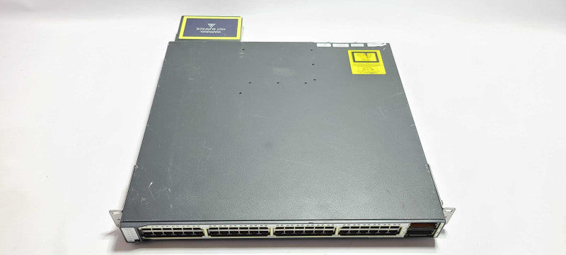 Cisco Catalyst 3750-E WS-C3750E-48PD-SF 48 Port PoE Managed Switch 2x10GE Port $