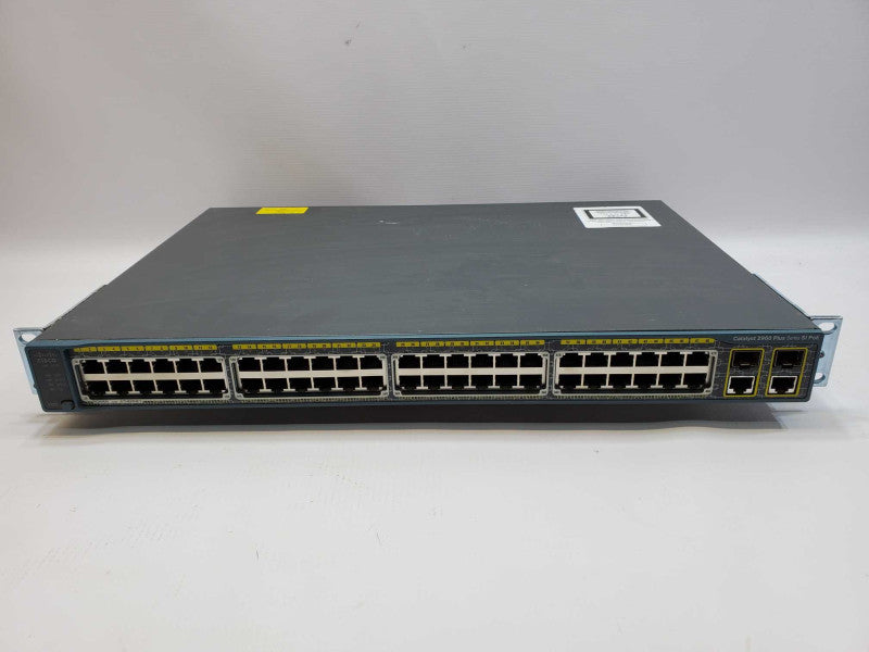 Cisco Catalyst 2960 WS-C2960-48PST-L 48-Ports Rack-Mountable Switch (