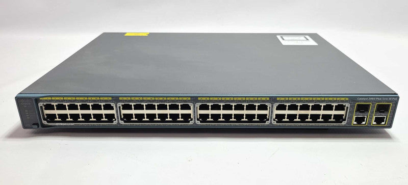 Cisco Catalyst WS-C2960+48PST-S 48 Port PoE 2x SFP Managed Network Switch QTY $