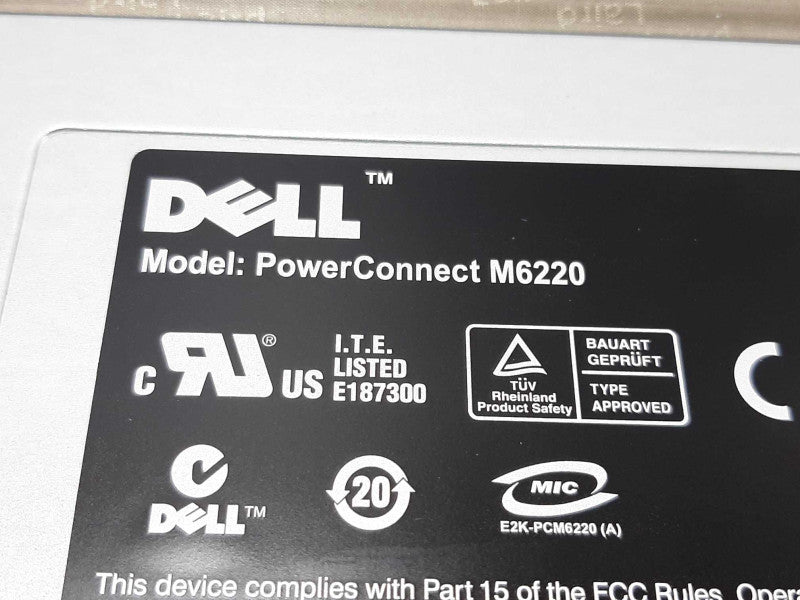 DELL GM069-POWERCONNECT M6220 ETHERNET SWITCH Module ~