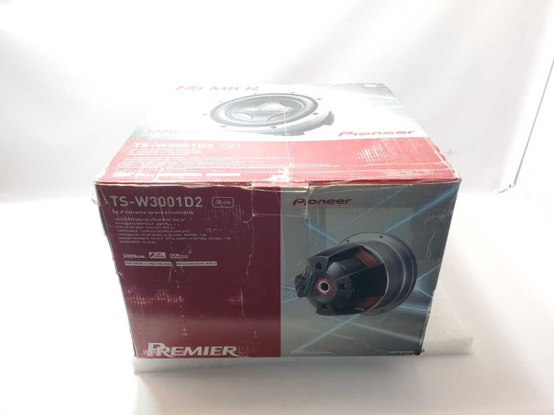 pioneer ts-w3001d4 - premier car subwoofer driver 3000W Max 1000W NOM AS-IS _