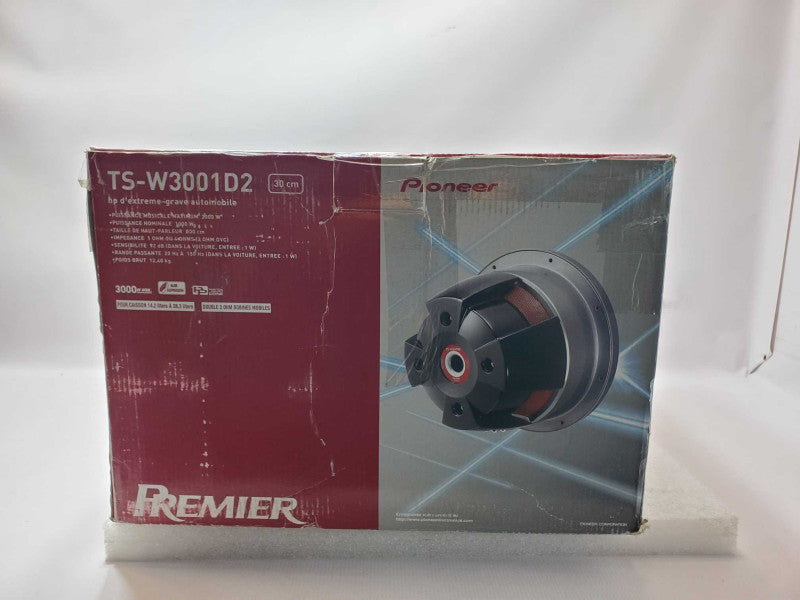 pioneer ts-w3001d4 - premier car subwoofer driver 3000W Max 1000W NOM AS-IS _