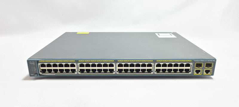 Cisco Catalyst WS-C2960-48PST-S 48 Port 2x SFP PoE Managed Network Switch QTY$