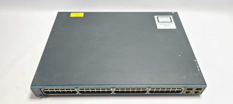 Cisco Catalyst WS-C2960-48PST-S 48 Port 2x SFP PoE Managed Network Switch QTY$