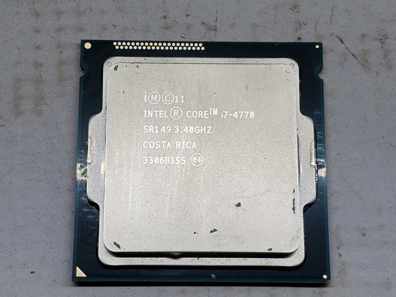 Intel i7-4770 3.4GHz CPU |