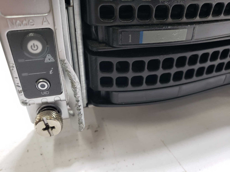 SuperMicro 2U 12 Bay 4-Node 8x Xeon X5660@2.8GHz 32GB ECC DDR3 No HDD [