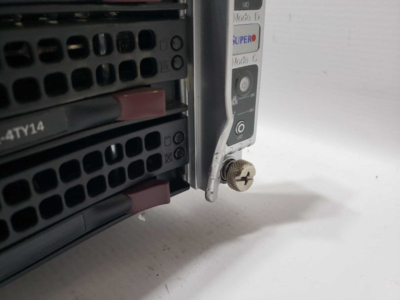 SuperMicro 2U 12 Bay 4-Node 8x Xeon X5660@2.8GHz 32GB ECC DDR3 No HDD [