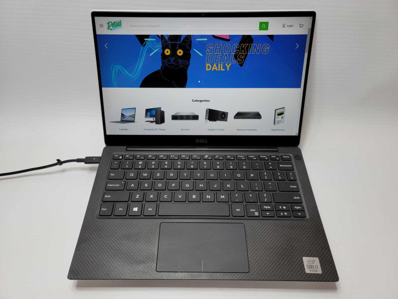 4K Touch DELL XPS 13 7390 with i7-10510U CPU 16GB RAM & 512GB NVME SSD READ  -