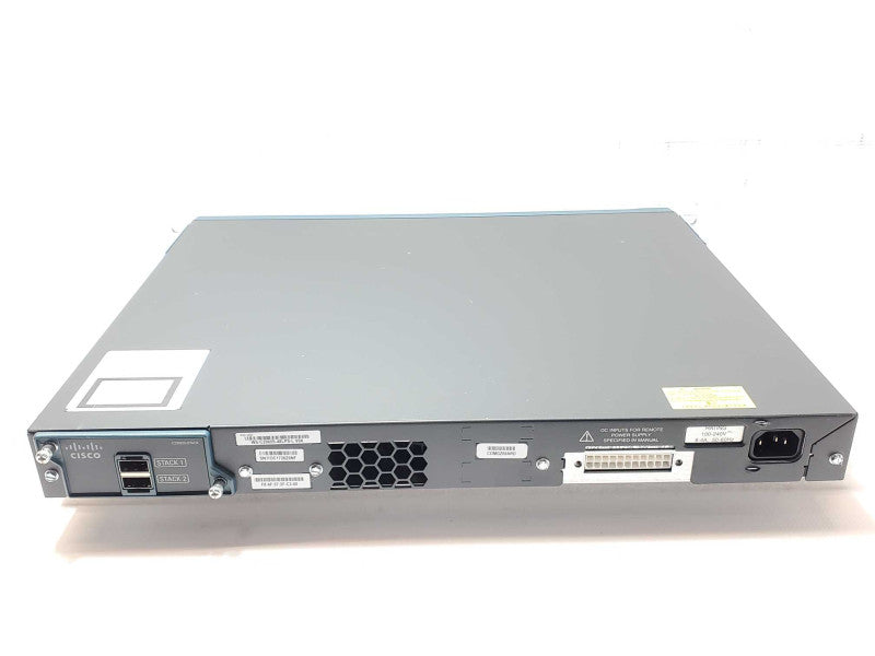 Cisco WS-C2960S-48LPS-L 48 Port Gigabit PoE Switch 4x SFP, C2960S-Stack _