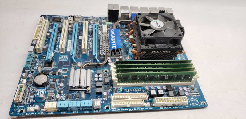 AMD Motherboard/CPU Combo Phenom (II) x6 1055T 16gb Gigabyte GA-790FXTA-UD5  #