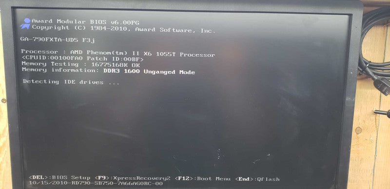 AMD Motherboard/CPU Combo Phenom (II) x6 1055T 16gb Gigabyte GA-790FXTA-UD5  #