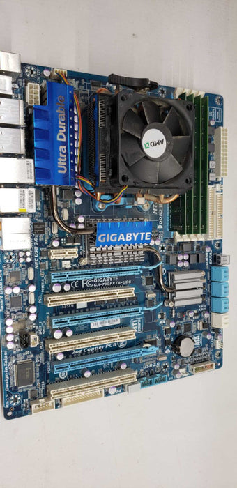 AMD Motherboard/CPU Combo Phenom (II) x6 1055T 16gb Gigabyte GA-790FXTA-UD5  #