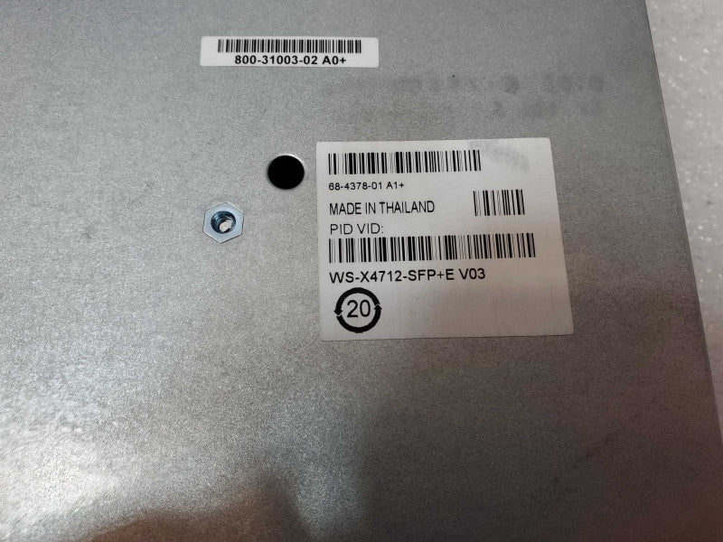 Cisco WS-X4712-SFP+E Cisco Catalyst 4500E Series 12-Port 10 Gigabit module _