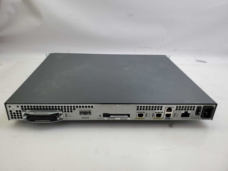 Cisco VG224 24 Port Voice Over IP Analog Phone Gateway _ reset )