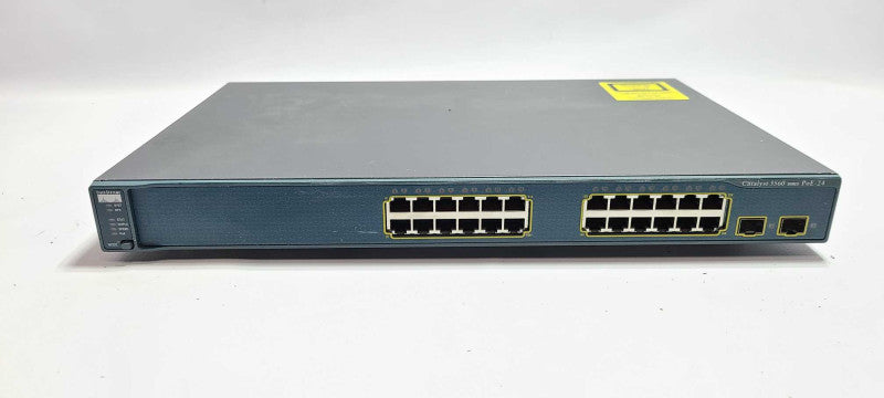 Cisco Catalyst 3560 Series WS-C3560-24PS-S 24-Port 2x SFP PoE Managed Network Switch $