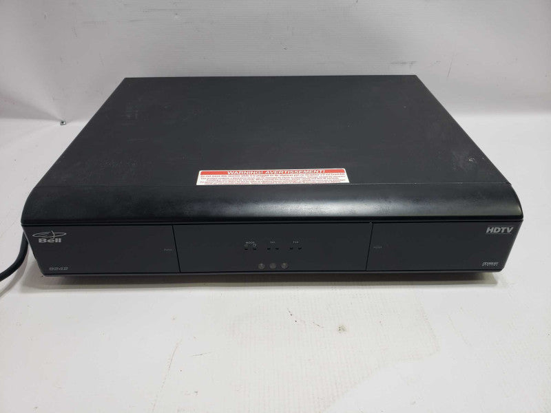 Bell TV 9242 HD PVR Dual Tuner Satellite Receiver [
