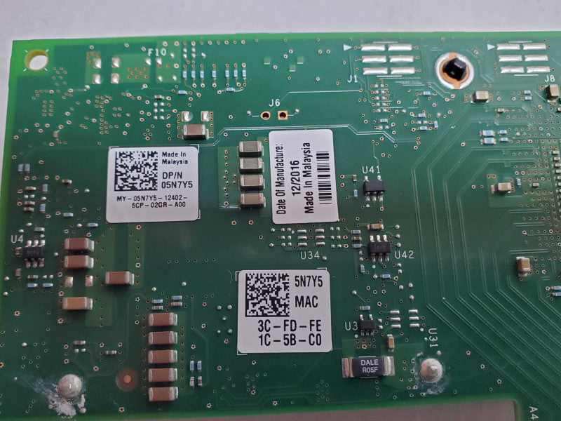 Dell 05N7Y5 2-Port 10GB SFP HBA Converged Network PCIe Adapter Full Height _