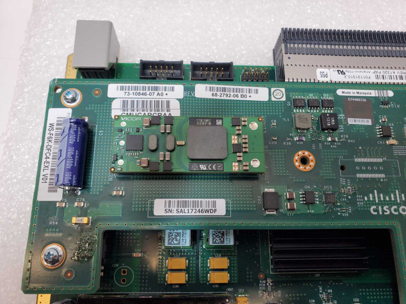CISCO WS-X6816-10G-2TXL Catalyst 6500 16 port 10 Gig w/ WS-F6K-DFC4-EXL _