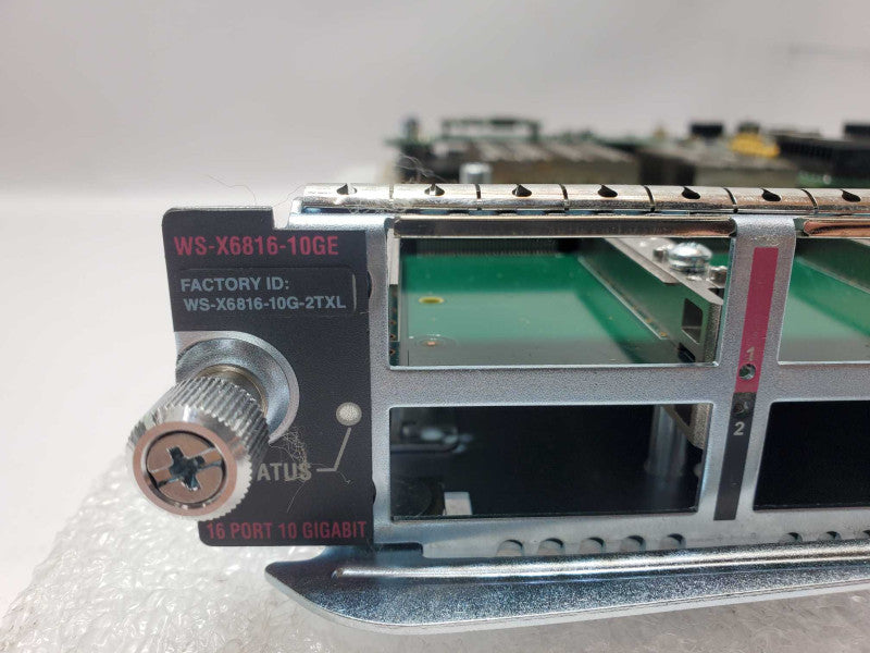 CISCO WS-X6816-10G-2TXL Catalyst 6500 16 port 10 Gig w/ WS-F6K-DFC4-EXL _