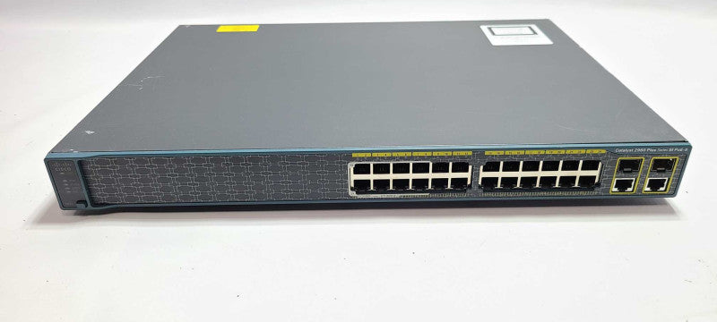 Cisco Catalyst WS-C2960+24LC-S 24 Port 2x SFP Gigabit Managed Network Switch $