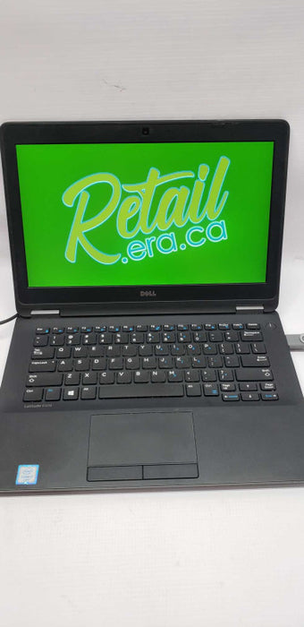 Dell Lattitude E7270 I7-6600U @ 2.60ghz / 256gb SSD / 12.5in 1366 x 768 #