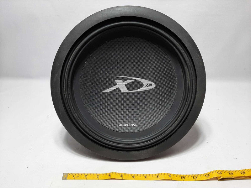 Alpine SWX-1243D Type-X 12\\" Subwoofer w/ Dual 4-Ohm Voice Coils +