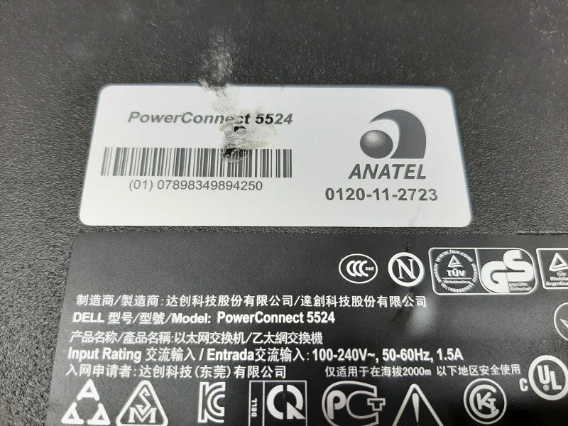 Dell PowerConnect 5524 24 Port Gigabit Ethernet Switch SFP+ ~