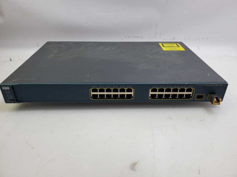 Cisco WS-C3560-24TS-S 24-Ports 10/100 Ethernet Switch _ factory reset )