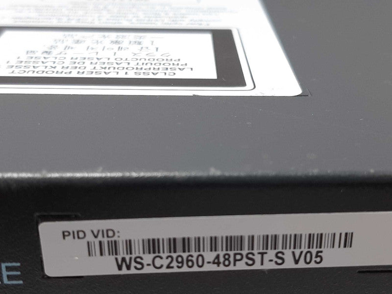 Cisco Catalyst WS-C2960-48PST-S network switch Managed L2 Fast Ethernet ~