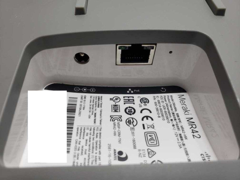 Cisco Meraki MR42 802.11ac Cloud Managed Wireless Access Point Claimed[
