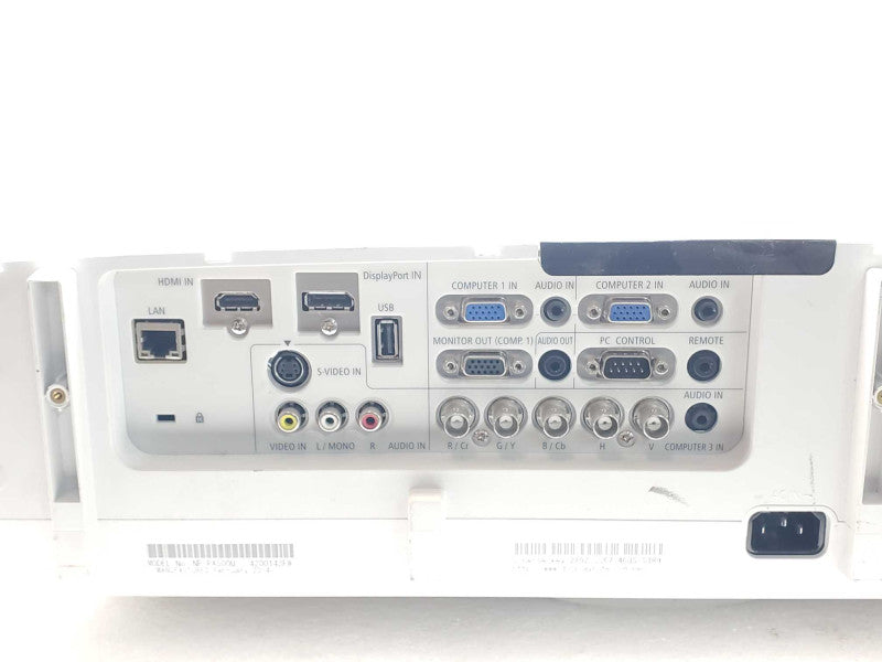 NEC NP-PA500U 1920x1200 - 5000 Lumens, 450Hrs Lamp Hours used _