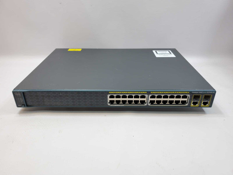 Cisco Catalyst 2960 PoE 24-Port Switch (WS-2960-24PC-S v06) Factory_Default (