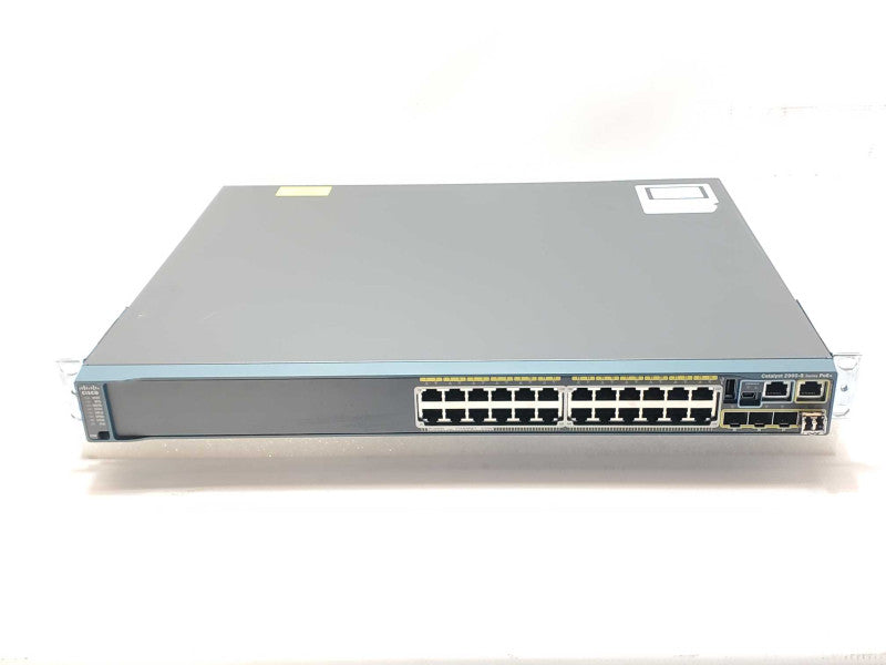 Cisco WS-C2960S-24PS-L 24-Port PoE Gig 4x SFP Switch w/ C2960S-Stack Read _