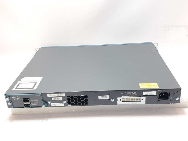 Cisco WS-C2960S-24PS-L 24-Port PoE Gig 4x SFP Switch w/ C2960S-Stack Read _