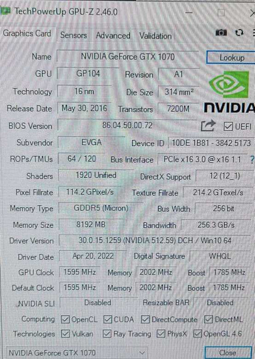 Custom PC- ASUS X99-A Motherboard, 32GB DDR4, i7-5820K 3.3GHz GTX 1070 8GB NO OS NO HDD$