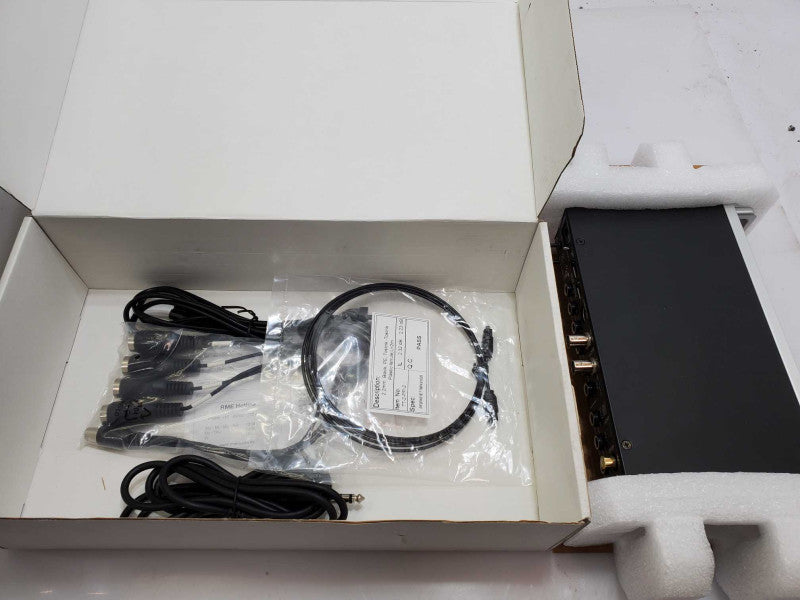 RME FIREFACE 400 36-Channel 24-Bit/192kHz Bus Powered Firewire Audio Interface )
