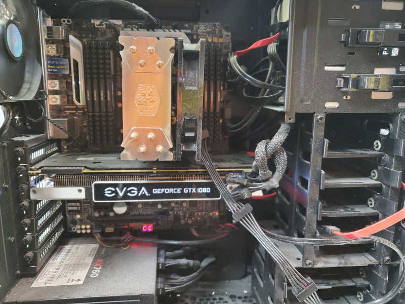 Custom PC ASUS Core i7-5820k @3.3GHz 64GB RAM GTX 1080 )