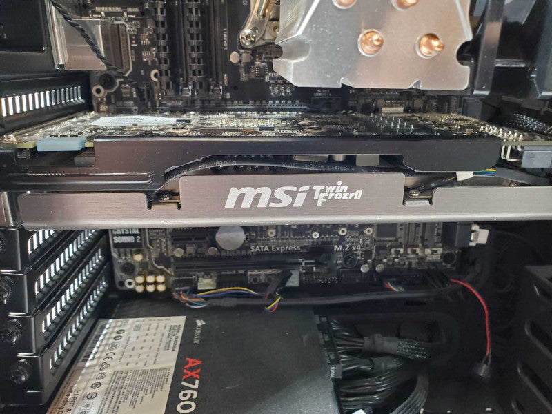 Custom Asus PC, Core I7-5820K 3.3GHz, 16GB DDR4, 760W PSU, MSI Twin FrozrII _
