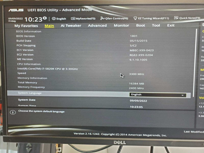 Custom Asus PC, Core I7-5820K 3.3GHz, 16GB DDR4, 760W PSU, MSI Twin FrozrII _