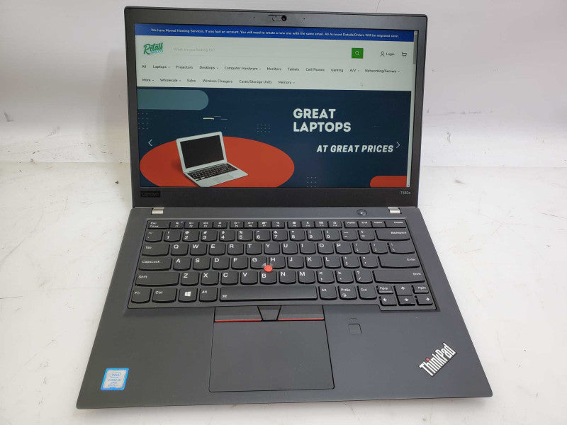 Lenovo ThinkPad T480s 14\\" Core i5-8350U @1.7GHz 8GB RAM, 256GB SSD )