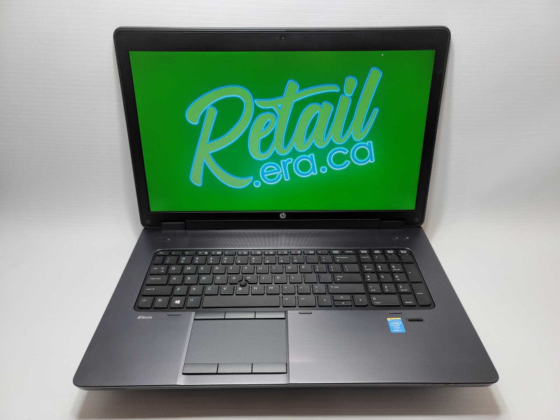 HP zBook 17 G2 with i7-4700HQ CPU 16GB RAM & 256 MSATA SSD READ -