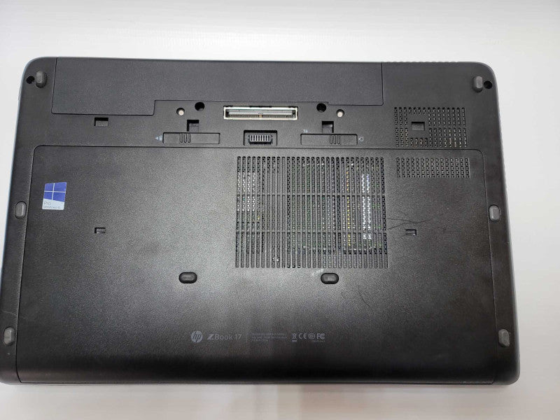 HP zBook 17 G2 with i7-4700HQ CPU 16GB RAM & 256 MSATA SSD READ -